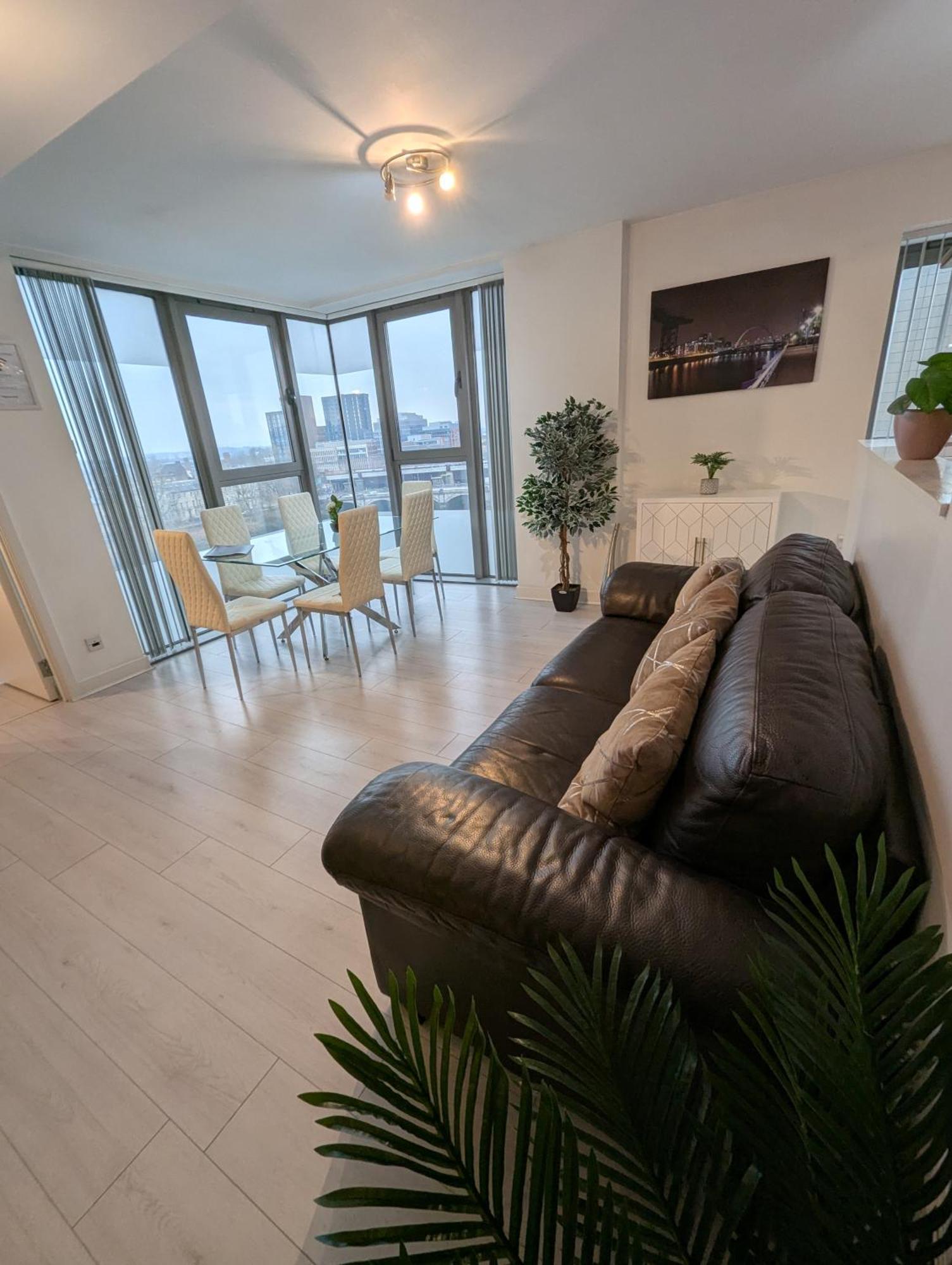 Glasgow City Centre Waterfront Apartment Exteriér fotografie
